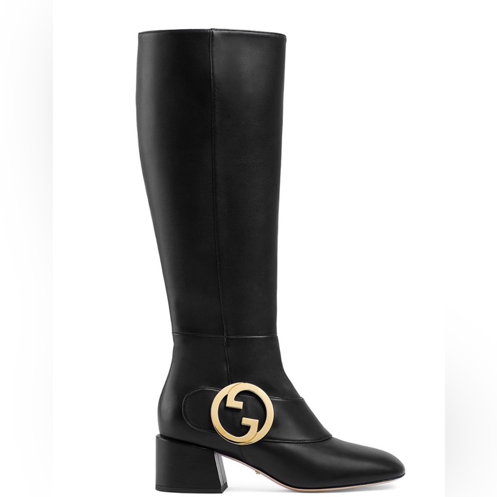 Gucci Blondie Knee High Boots